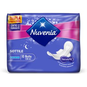 Pad goodnight+ thin with wings nuvenia 10 pads