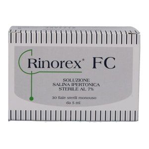 Rinorex Fc Hypertonic Saline Solution 7% 30 Vials From 5ml