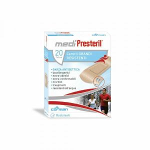 Medipresteril Large Resistant Plasters 7x3 cm 20 Pieces