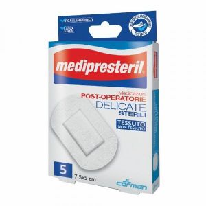 Medipresteril Post-operative Dressings Delicate Sterile Tnt 7,5x5 Cm 5 Pieces