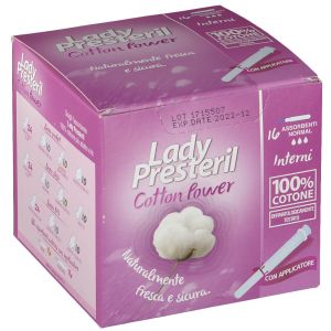 Lady Presteril Internal Absorbent Normal 16 Pieces