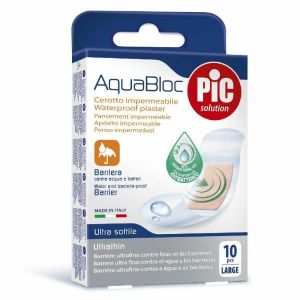 Pic Aquablock Waterproof Plaster 25 x 72 mm 10 Pieces