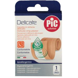Pic Pink Delicate Antibacterial Plaster 1 Strip 8 cm x 0,5 m