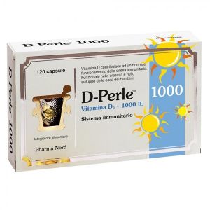 D-Perle 1000 — пищевые добавки для иммунной системы, 120 капсул.