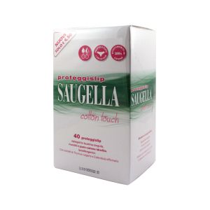 Rottapharm saugella cotton touch panty liners absorbent line 40 pieces