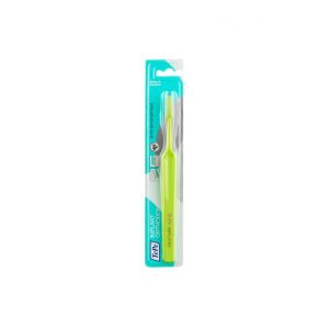 Tepe orthodontic toothbrush for implant cleaning