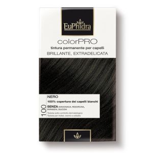 Гель-краска для волос Euphidra ColorPro XD 100 черного цвета в бутылочке