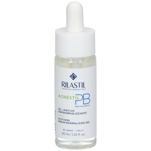 Успокаивающий гель Rilastil Acnestil Pb, нормализующий выработку кожного сала.