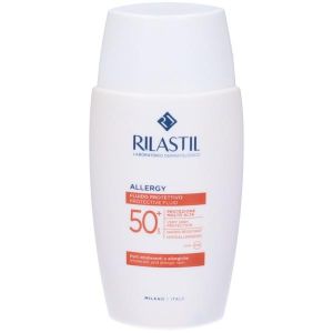 Солнцезащитный флюид для лица Rilastil от аллергии, 50 мл, защита 50+