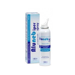 Aluneb Hyper Nasal Spray Hypertonic Solution 3% Decongestant 125 ml