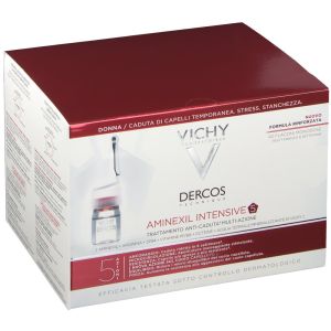 Vichy dercos aminexil intensive 5 средство от выпадения волос для женщин, 42 флакона
