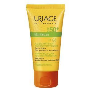 Uriage bariesun fluid mat SPF 50+ для защиты лица, 50 мл