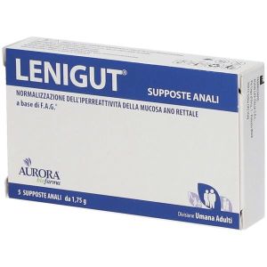 Lenigut Anal Suppositories 5 Pieces