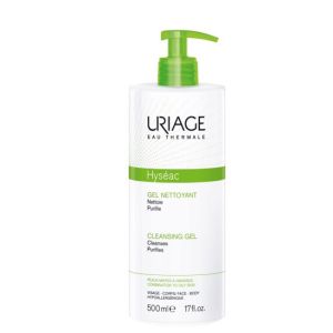 Uriage hyseac purifying cleansing gel for face and body 500ml
