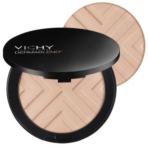 Компактная минеральная пудра-основа Vichy Dermablend, оттенок 25.