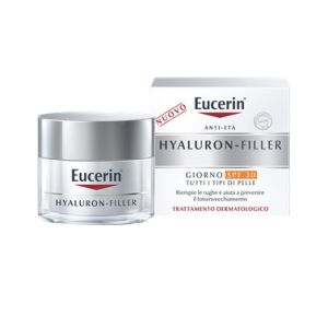 Дневной антивозрастной крем для лица Eucerin с гиалуроновой кислотой и филлером, SPF 30, 50 мл.