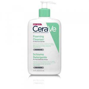 Очищающая пенка Cerave Sebum-Normalizing для нормальной и жирной кожи, 473 мл