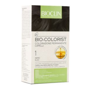 Натуральная черная краска для волос Bioclin bio-colorist 1