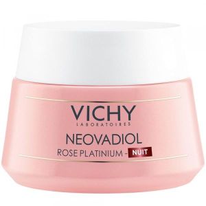 Ночной восстанавливающий и разглаживающий крем Vichy Neovadiol Rose Platinum 50 мл