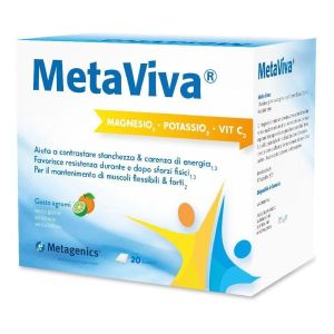 Энергетическая добавка Metagenics Metaviva, 20 пакетиков.