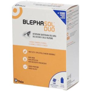Мицеллярный раствор для гигиены век Blephasol Duo 100 мл + 100 марлевых салфеток