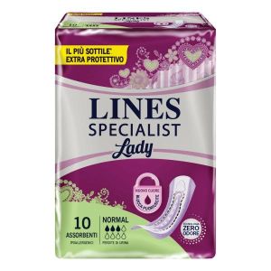 Lines Specialist Normal Odor Absorbents 10 Pieces