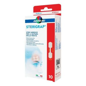 Master-aid Sterigrap Strip Adhesive Suture Wounds 32x8 Mm 10 Pieces