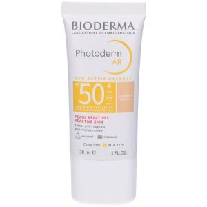 Солнцезащитный крем для лица Bioderma Photoderm AR Tinted Face Sun Cream SFP 50+ для кожи с покраснениями, 30 мл