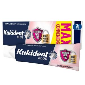Kukident Plus Seal Maxi Convenience Dental Prosthesis Adhesive Cream 57 g