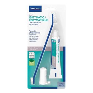 Kit Dentifricio Enzimatico 70g + Spazzolino da Denti + Spazzolino da Dito