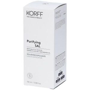 Очищающий отшелушивающий раствор Korff с салициловой кислотой, 100 мл