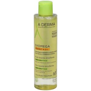 A-derma exomega emollient cleansing oil face and body dry skin 200 ml