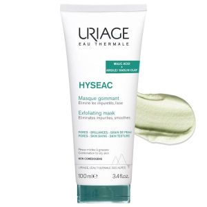 Отшелушивающая маска-скраб против несовершенств кожи Uriage Hyseac, 100 мл