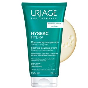 Очищающий крем для лица и тела Uriage Hyseac, 150 мл