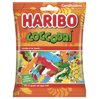 Coccodrilli Haribo 80g 30pz