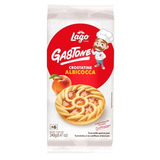 Crostatine Albicocca Gastone Lago 6pz
