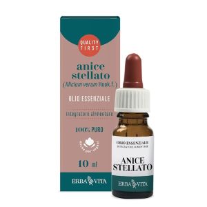 Erbavita Essential Oils Star Anise Food Supplement 10ml