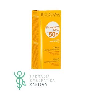 Солнцезащитный крем Bioderma Photoderm Max SPF 50+ для защиты лица, 40 мл