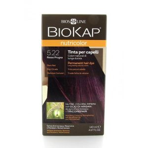 Краска для волос Biokap Nutricolor 5.22 сливово-красного цвета