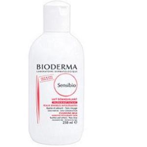 Очищающее молочко для лица и глаз Bioderma Sensibio для чувствительной кожи, 250 мл