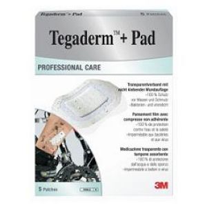 Tegaderm + Pad Plaster With Buffer 6x10 Cm 5 Pieces