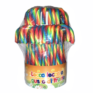 Candy Cane Lecca Maxi Manico Ombrello Multicolor 80pz 28gr. - Rossini