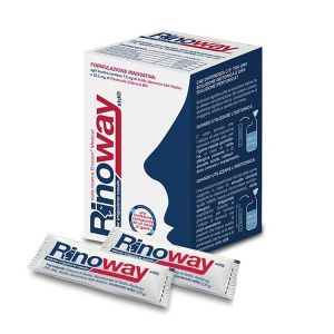 Rinoway Std Isotonic Salts For Nasal Irrigation With Nebulizer 30 Sachets