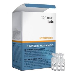 Tonimer Lab Hypertonic Aerosol Ganassini 18 vials
