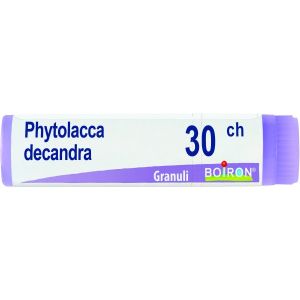 BOIRON PHYTOLACCA DECANDRA 30CH ОДНОДОЗОВЫЕ ГЛОБУЛЫ