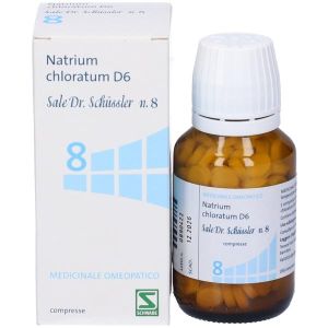 Доктор Шюсслер оригинал 8 Natrium Chloratum D6 200 таблеток