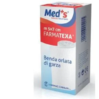 Марлевая повязка на ухо Med's FarmaTexa Hemmed 12/8 1x500