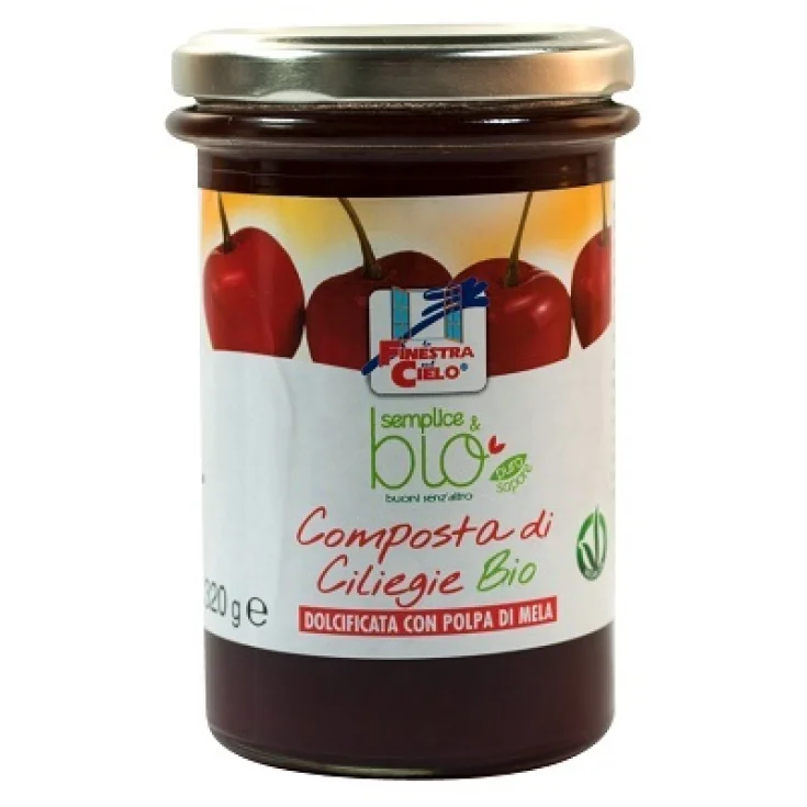 Компот из органической вишни, 320 г