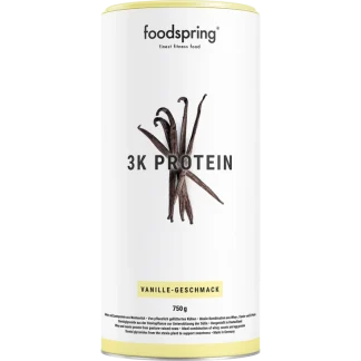 3K белка, ваниль, Foodspring® 750 г