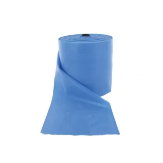 Синяя реабилитационная эластичная лента 45 м